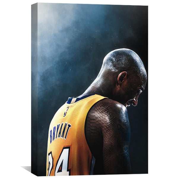 KOBE-MAMBA Canvas Art Clock Canvas