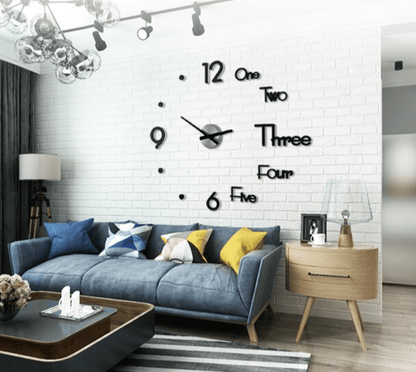 Laurel Clock Clock Canvas