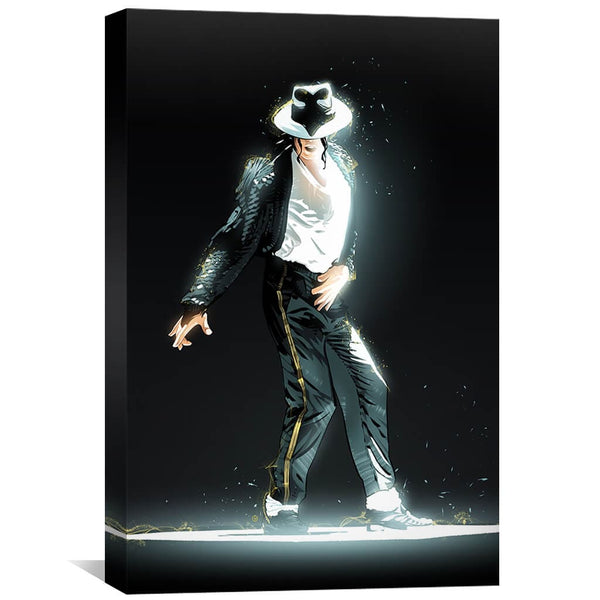 Michael Jackson Canvas Art 30 x 45cm / Unframed Canvas Print Clock Canvas