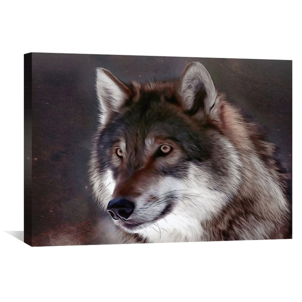 Midnight Watcher Canvas Art Clock Canvas