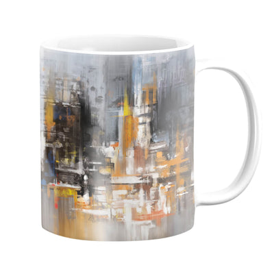 Millennium Cityscape Mug Mug White Clock Canvas