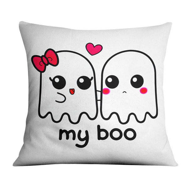 My Boo Cushion Cushion 45 x 45cm Clock Canvas