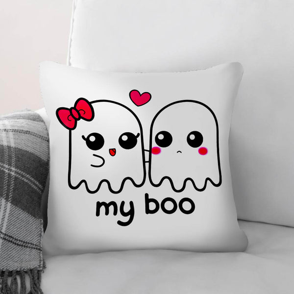 My Boo Cushion Cushion 45 x 45cm Clock Canvas