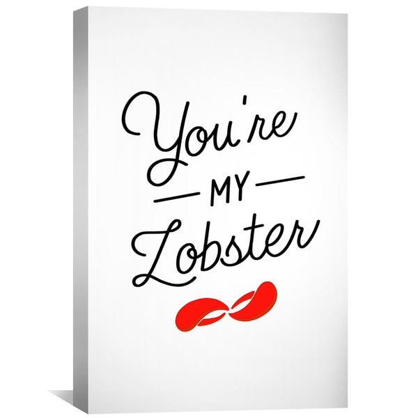 My Lobster Canvas Art Clock Canvas