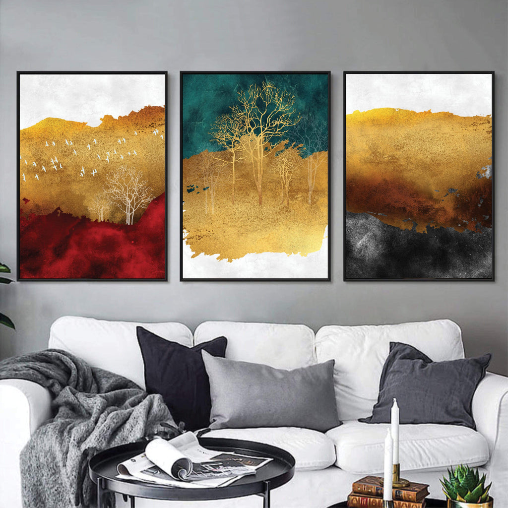 Mystical Forest Canvas Clockcanvas