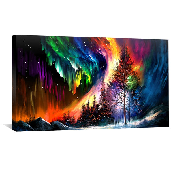 Natures Light Canvas Art Clock Canvas