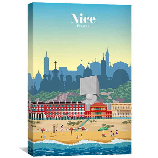 Nice Canvas - Studio 324 Art 30 x 45cm / Unframed Canvas Print Clock Canvas