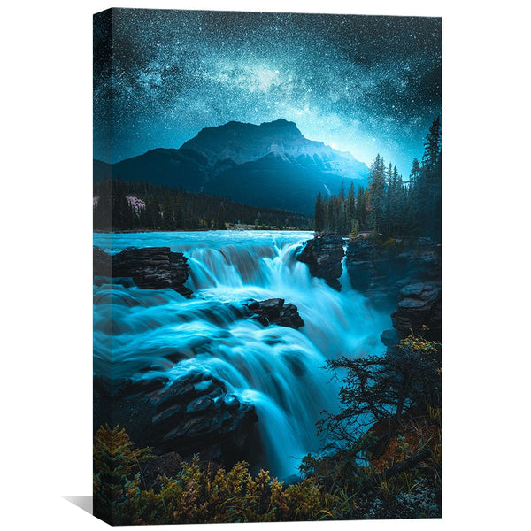 Nightfall Canvas Art Clock Canvas