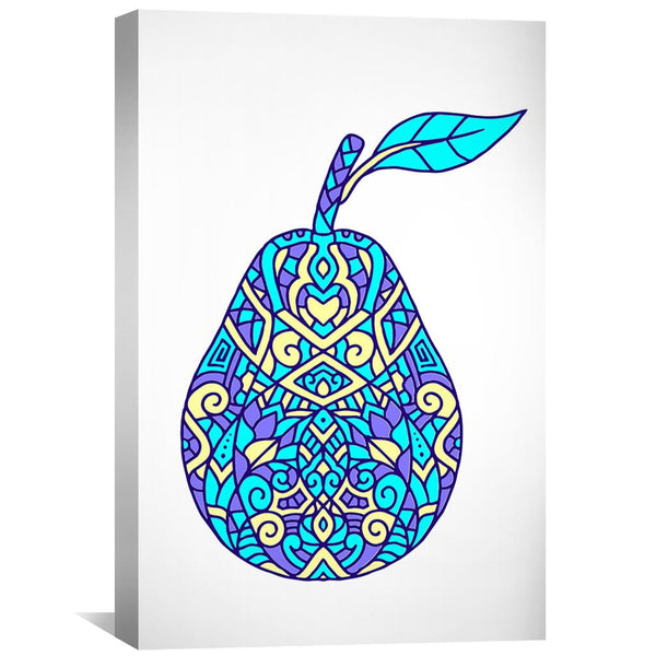 Pear Canvas Art Clock Canvas