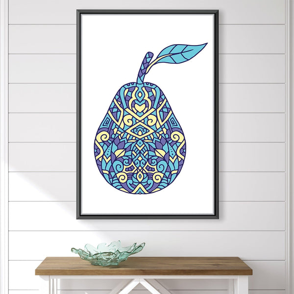 Pear Canvas Art 30 x 45cm / Unframed Canvas Print Clock Canvas