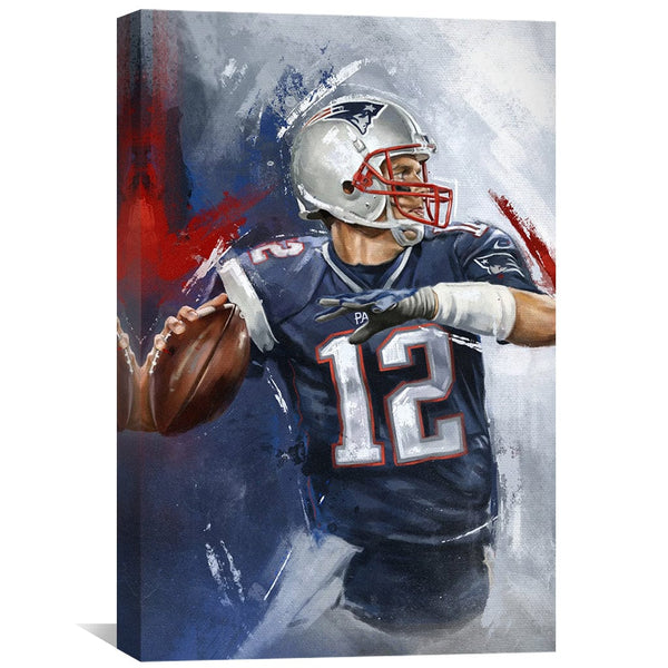 Prime Brady Canvas Art Clock Canvas