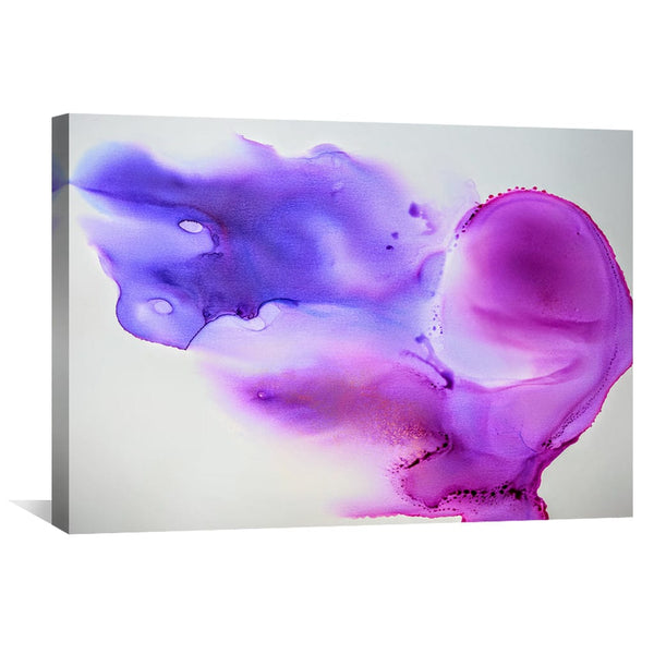 Purple Dream Canvas Art Clock Canvas