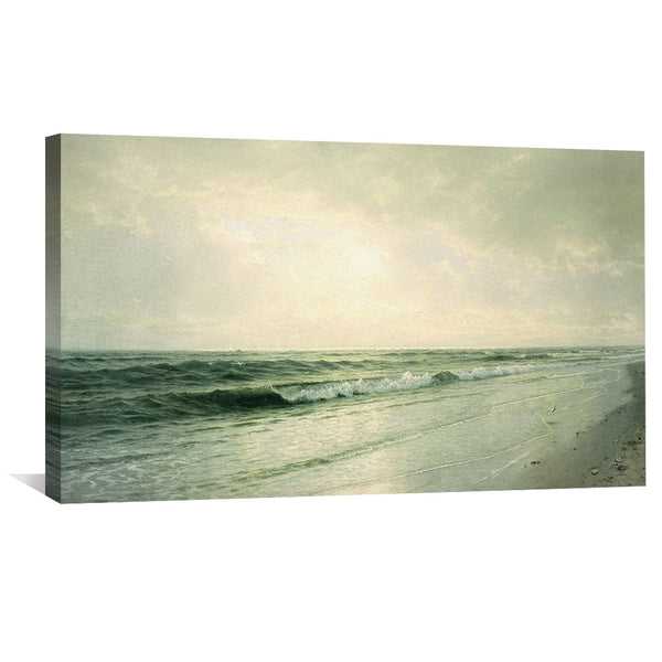 Quiet Seascape Canvas Art Clock Canvas