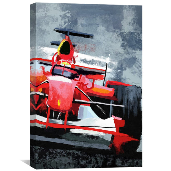 Race Tilt Canvas Art Clock Canvas