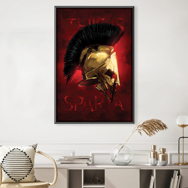 Rise Of An Empire Canvas Art 30 x 45cm / Unframed Canvas Print Clock Canvas