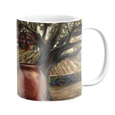 Rolling Tranquility Mug Mug White Clock Canvas