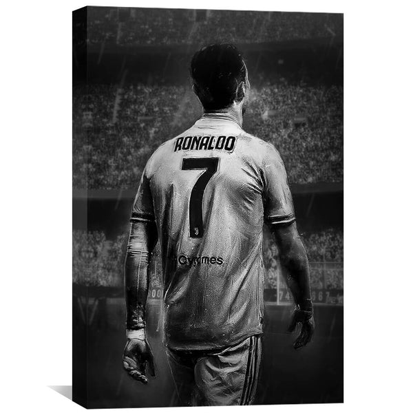 Ronaldo Canvas Art Clock Canvas