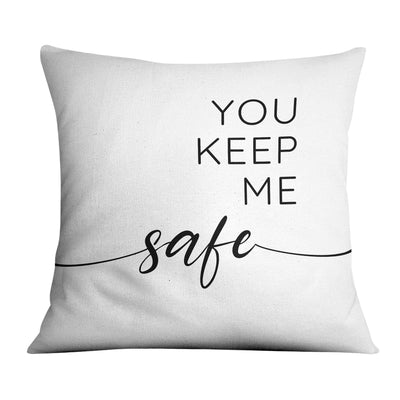 Safe and Wild Cushion Cushion A / 45 x 45cm Clock Canvas