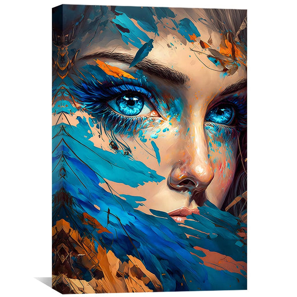 Secret Beauty Canvas Art Clock Canvas