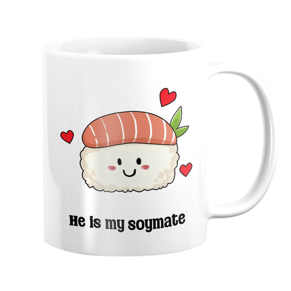 Soy Mates Mug Mug Clock Canvas