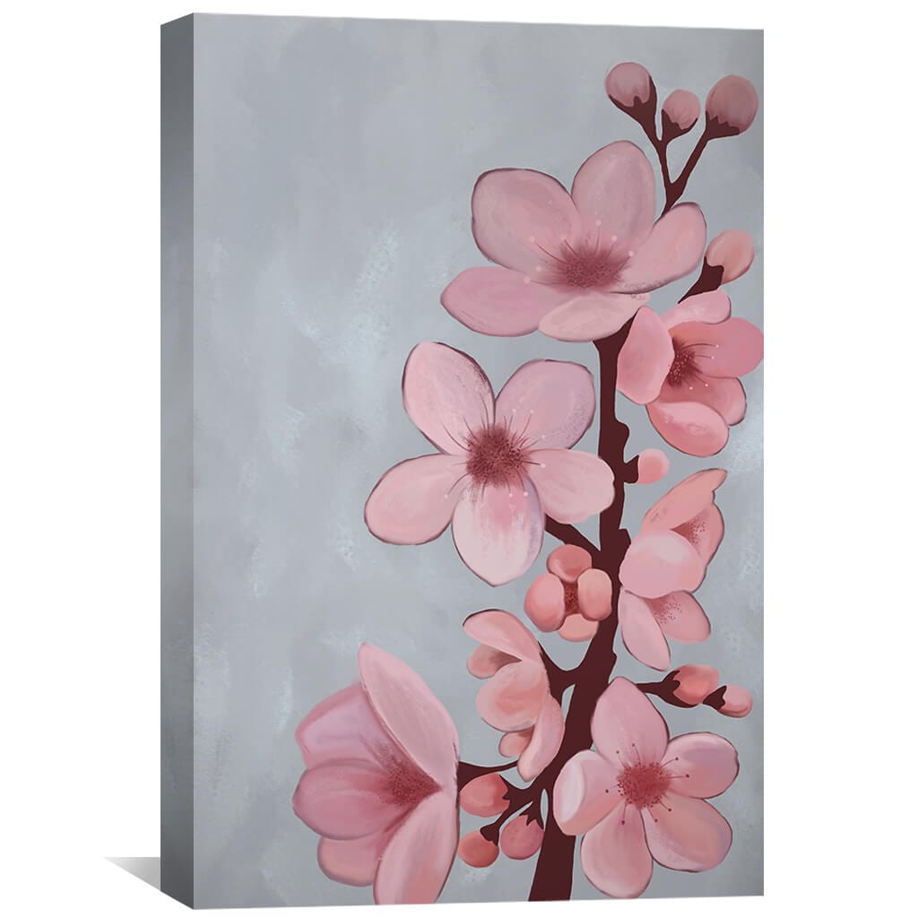 Standing Blossom Canvas – ClockCanvas