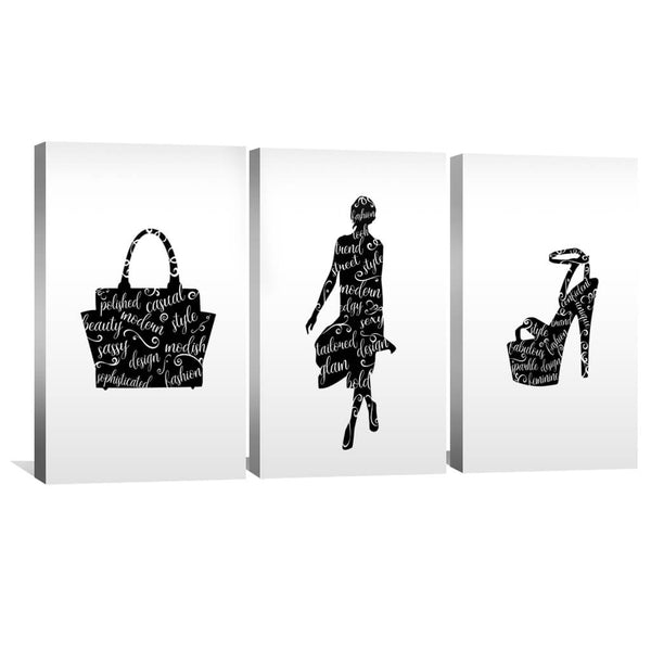 Stylish Fashion Canvas Art Clock Canvas