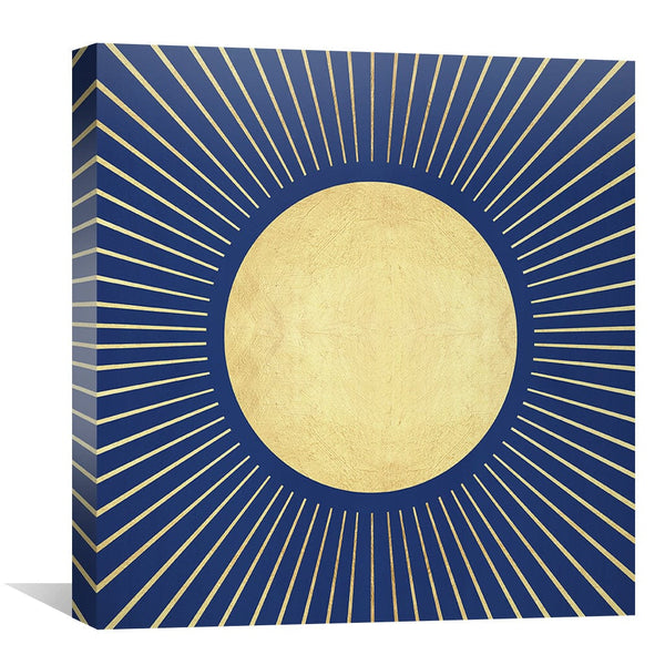 Sunbeams II Canvas Art Clock Canvas