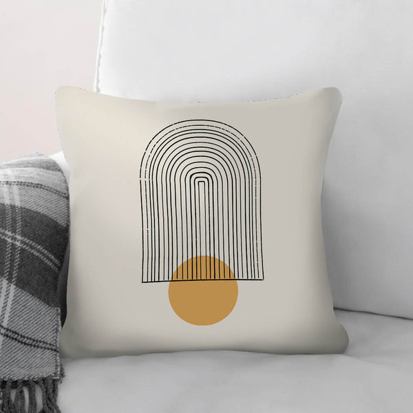 Sunny Minimalism Cushion Cushion 45 x 45cm Clock Canvas