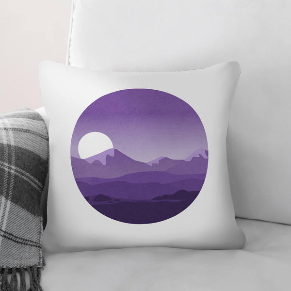 Sunny Plains C Cushion Cushion 45 x 45cm Clock Canvas