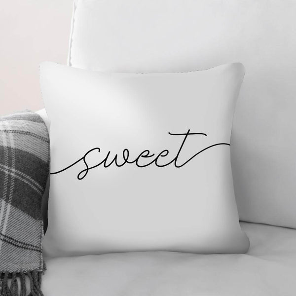 Sweet Dreams A Cushion Cushion 45 x 45cm Clock Canvas