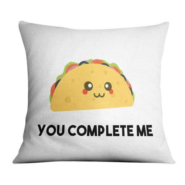 Taco and Avo Cushion Cushion A / 45 x 45cm Clock Canvas