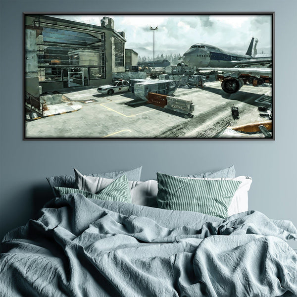 Terminal Canvas Art Clock Canvas