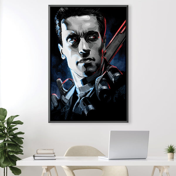 Terminator Salvation Canvas Art 30 x 45cm / Unframed Canvas Print Clock Canvas