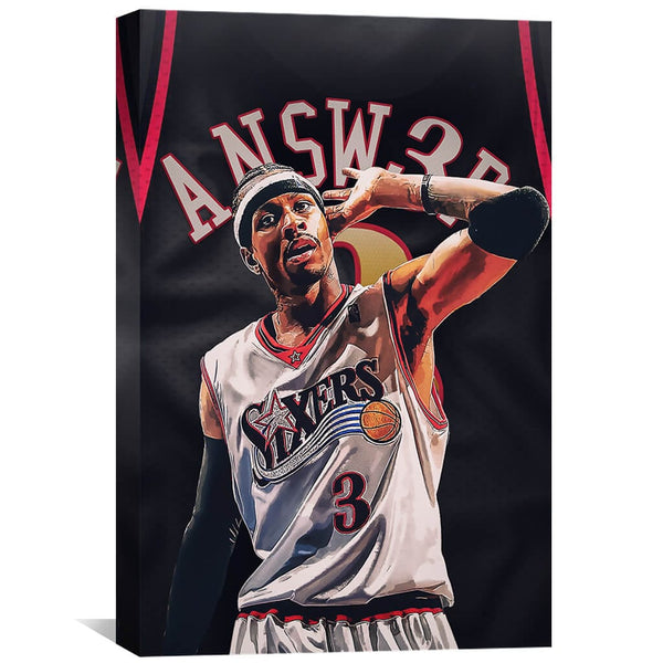 The Answer Canvas Art Clock Canvas