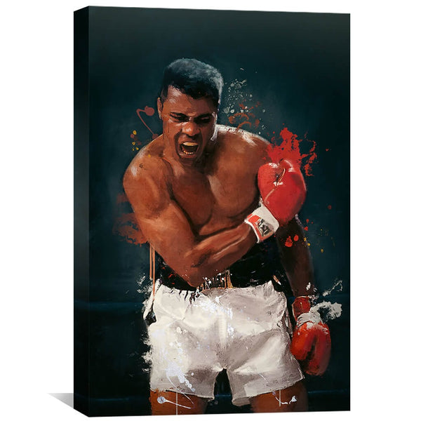 The Greatest Canvas Art 30 x 45cm / Unframed Canvas Print Clock Canvas