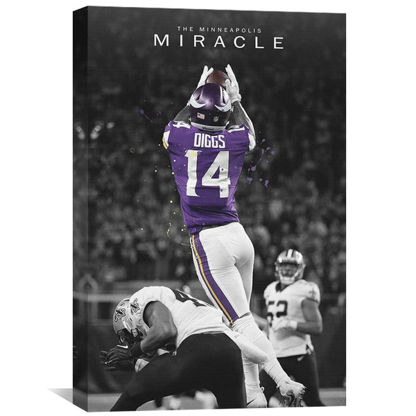 The Minneapolis Miracle Canvas Art Clock Canvas