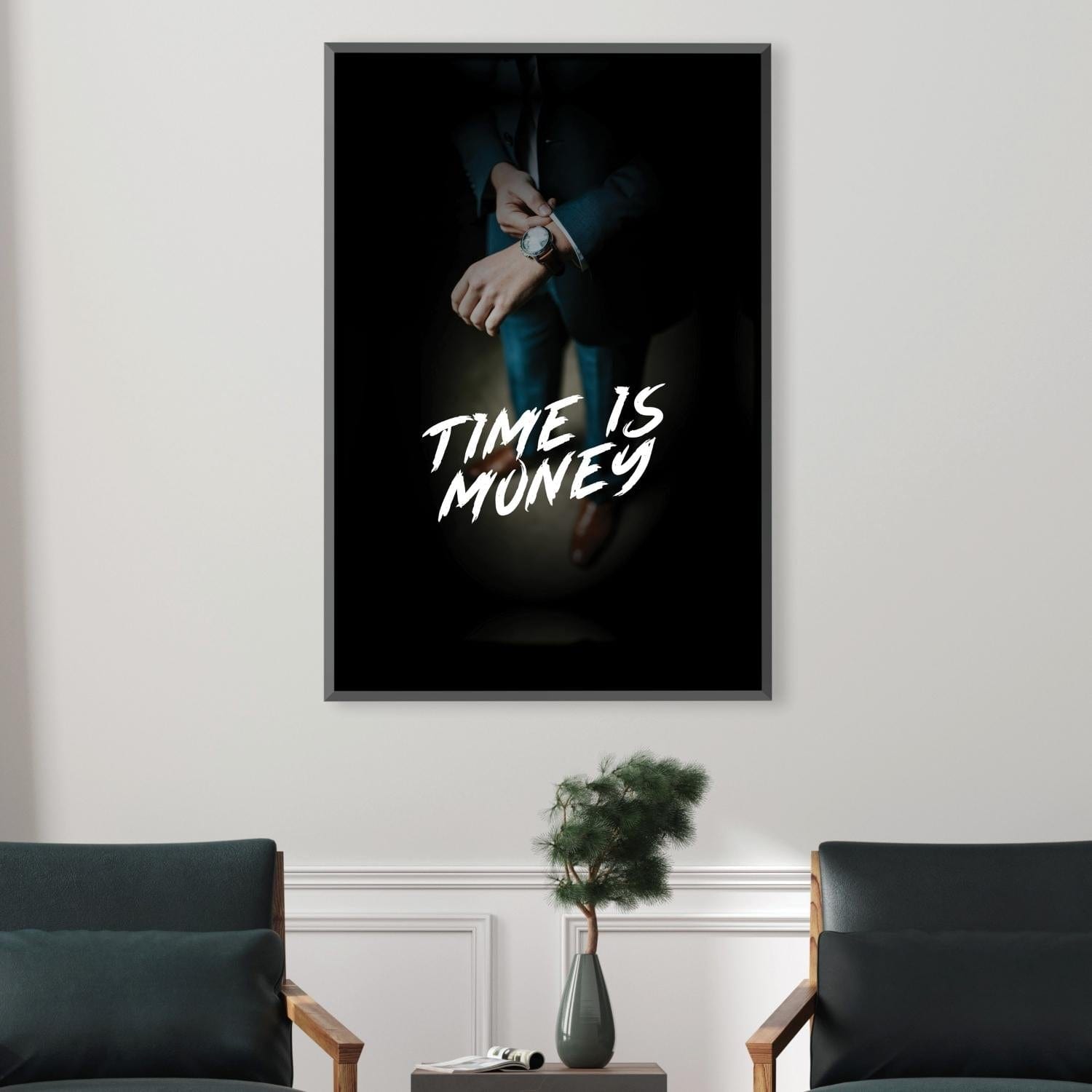 money canvas art