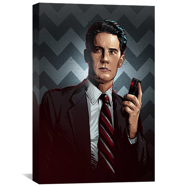 Twin Peaks Canvas Art Clock Canvas