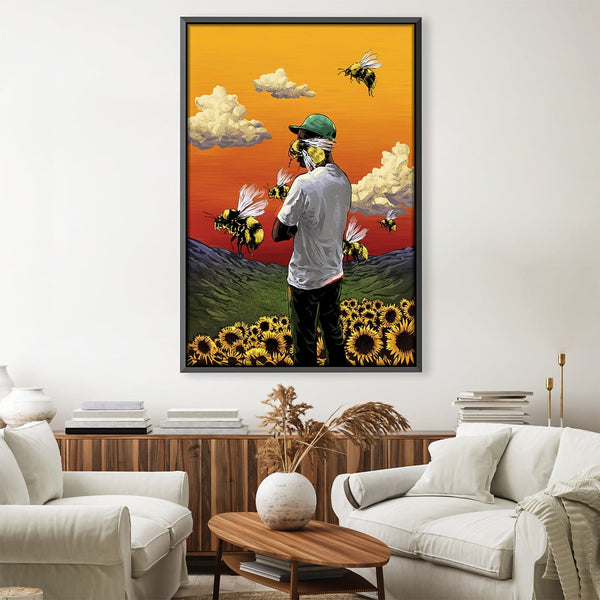 Tyler Canvas Art Clock Canvas