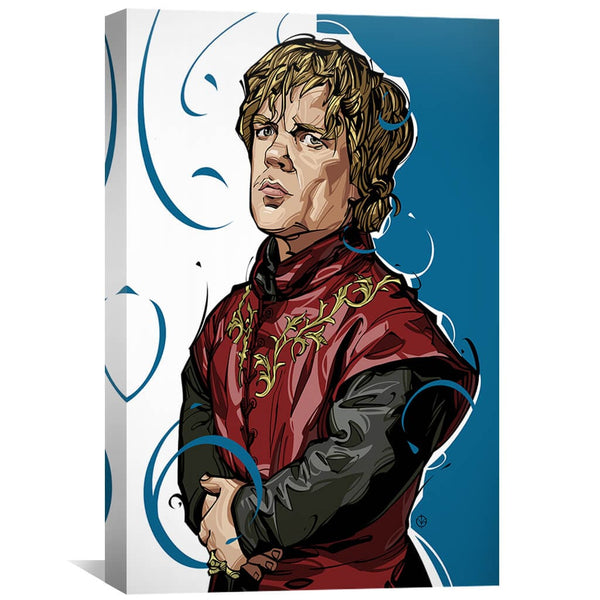 Tyrion Canvas Art 30 x 45cm / Unframed Canvas Print Clock Canvas