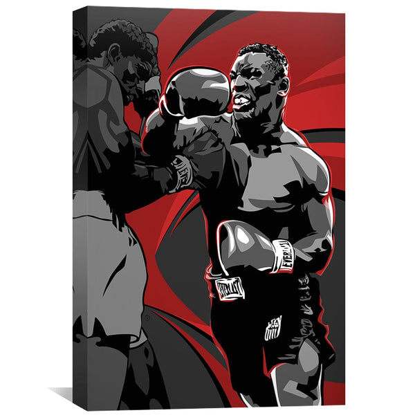 Tyson Punch Canvas Art Clock Canvas