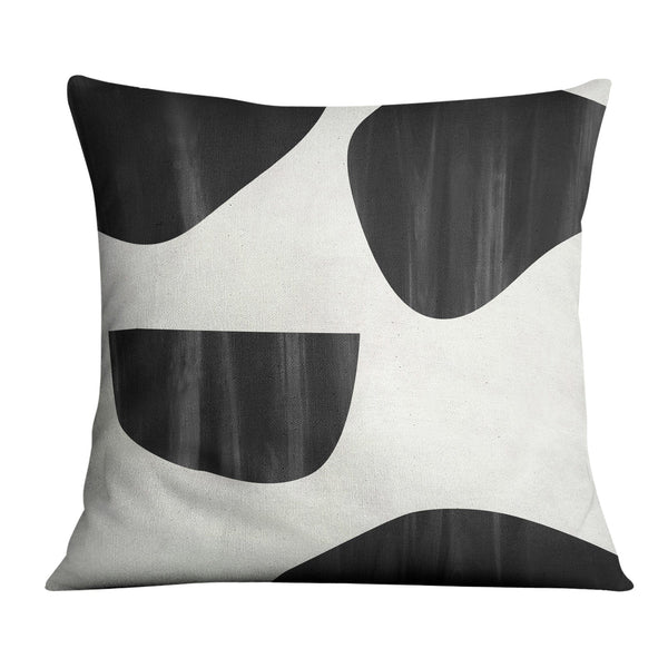 Unique Shapes C Cushion Cushion 45 x 45cm Clock Canvas