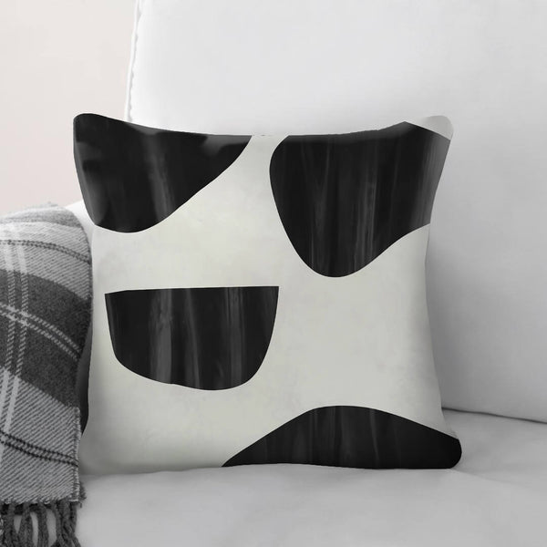 Unique Shapes C Cushion Cushion 45 x 45cm Clock Canvas