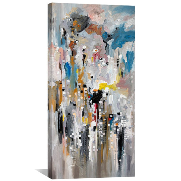 Untitled Canvas Art 50 x 25cm / Unframed Canvas Print Clock Canvas