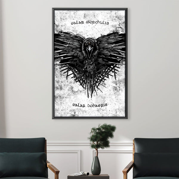 Valar Morghulis Canvas Art Clock Canvas