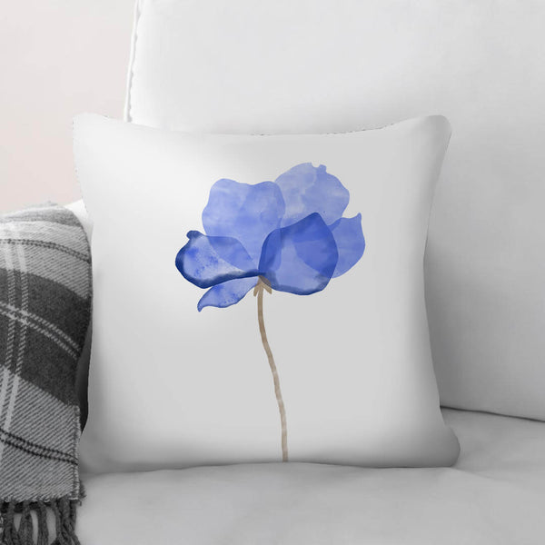 Watercolor Flowers C Cushion Cushion 45 x 45cm Clock Canvas