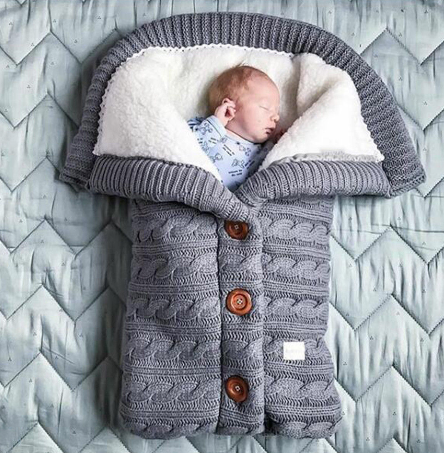 fleece baby swaddle blanket