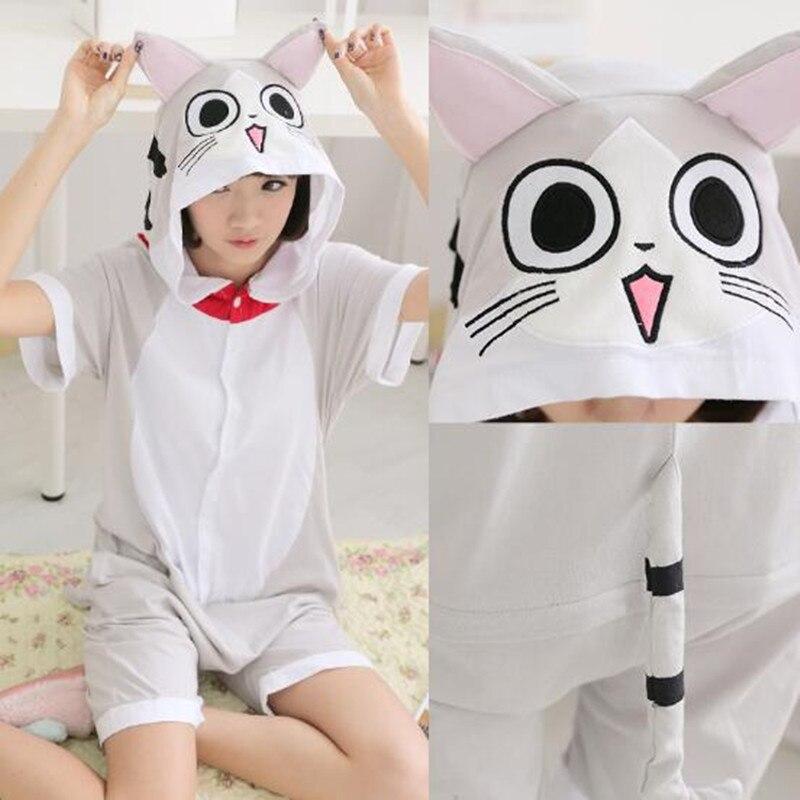 Combinaison Pyjama Chat Femme Ete Combinaison Pyjama Animal Pyjama Femme Com