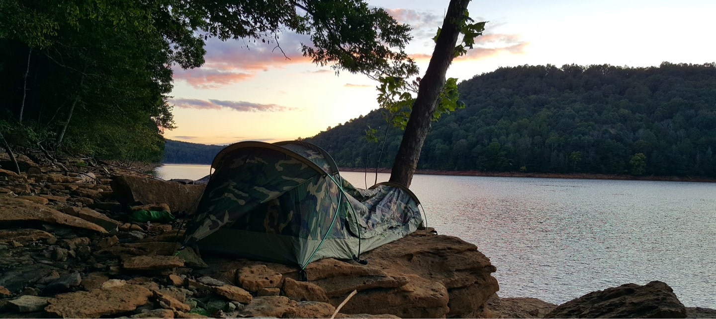 Camping along the water is something everyone should experience