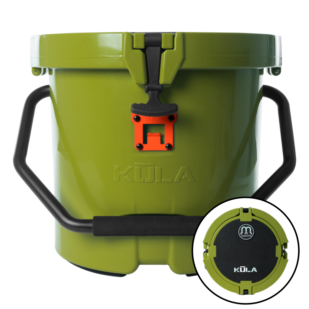 KULA 5 MAGNEPOD(TM) Cooler Olive